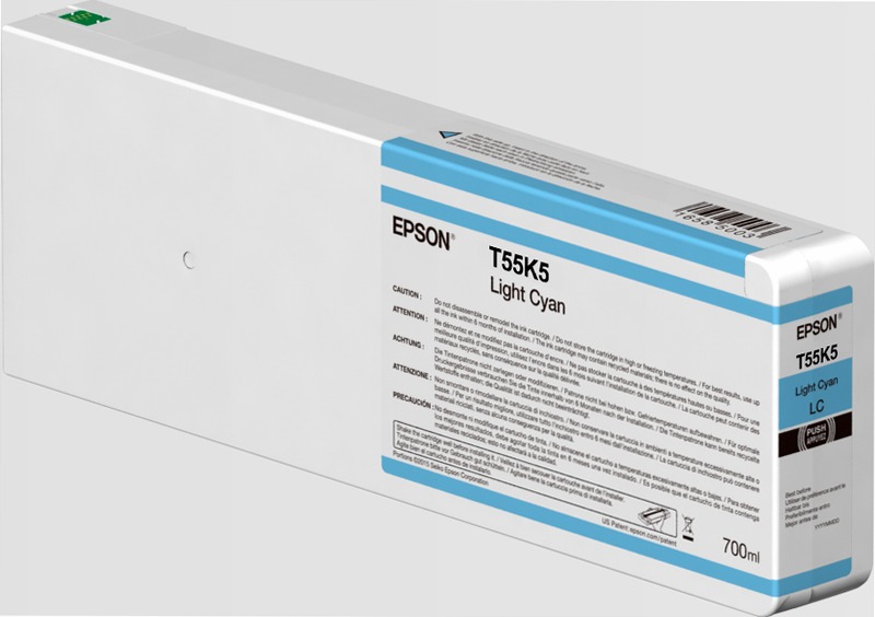 T56P5 Light Cyan Ink Cartridge 700ml