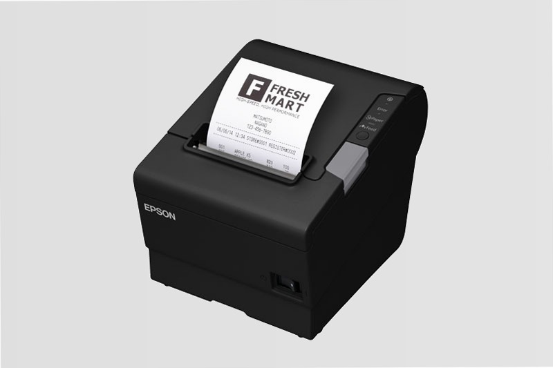 Epson TM-T88V-iHub Intelligent Printer, Black, EU