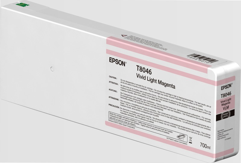 Singlepack Vivid Light Magenta T804600 UltraChrome HDX/HD 700ml