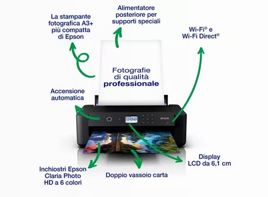 XP-15000: stampante fotografica professionale 200fogli 29ppm