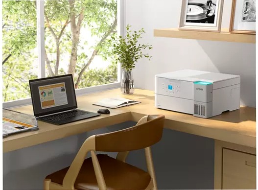 EcoTank ET-2956 Stampante multifunzione bianca A4 Wi-Fi con serbatoi di inchiostro, fino a 3 anni di inchiostro inclusi 100fogli 33ppm