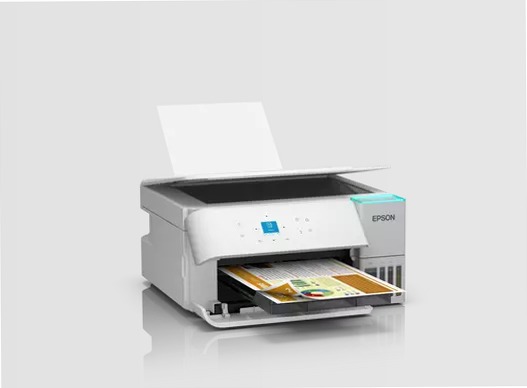 EcoTank ET-2956 Stampante multifunzione bianca A4 Wi-Fi con serbatoi di inchiostro, fino a 3 anni di inchiostro inclusi 100fogli 33ppm