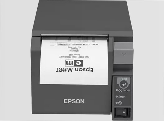 Epson TM-T70II (032): Serial + Built-in USB, PS, EDG, EU Termica
