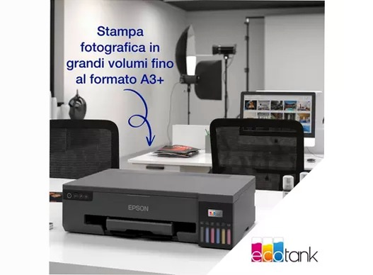 Stampante fotografica con serbatoi di inchiostro Wi-Fi A3+ EcoTank ET-18100 80fogli 22ppm