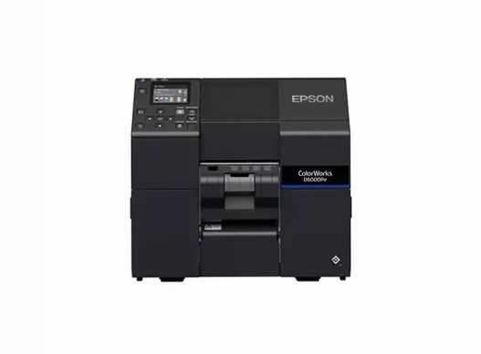 Stampante per etichette a inchiostro dye ColorWorks CW-D6000Pe, etichette con larghezza da 50 a 112 mm