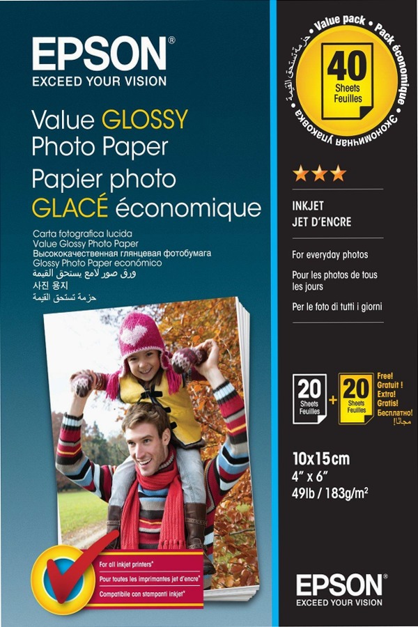 Value Glossy Photo Paper - BOGOF