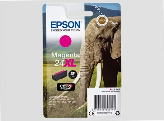 Singlepack Magenta 24XL Claria Photo HD Ink