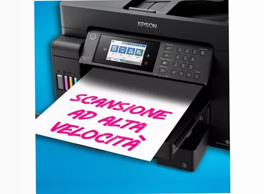 Stampante multifunzione A3+ Wi-Fi con serbatoi di inchiostro e fax EcoTank ET-16650 550fogli 32ppm