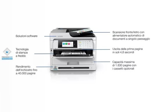 WorkForce Pro WF-M5899DWF 330fogli 34ppm