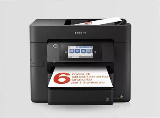 Stampante inkjet wireless multifunzione A4 WorkForce Pro WF-4830DTWF 500fogli 36ppm