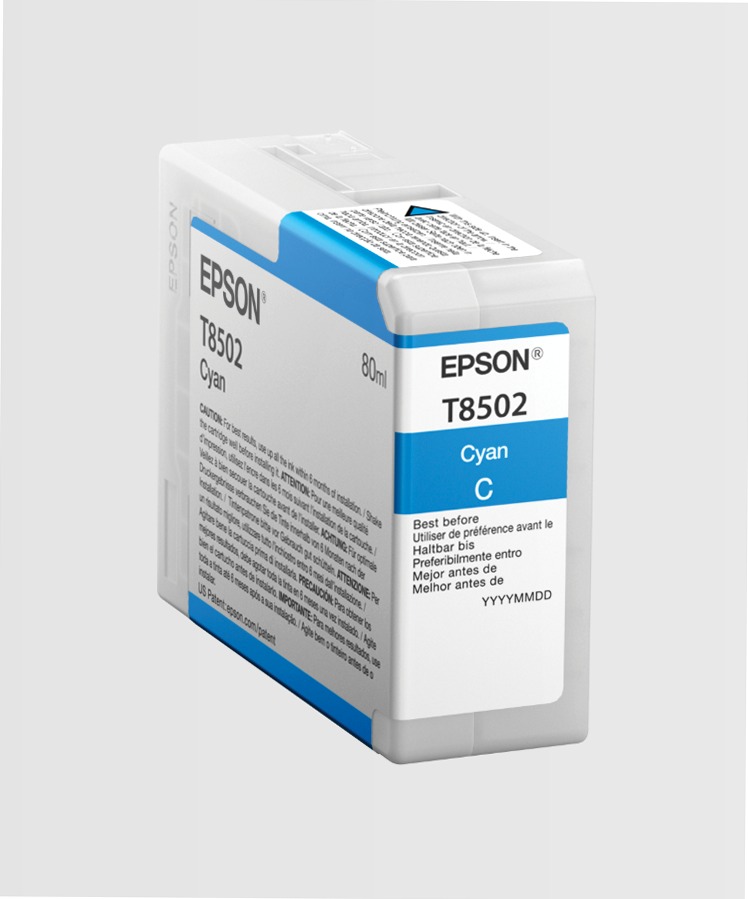 Singlepack Cyan T850200 UltraChrome HD ink 80ml