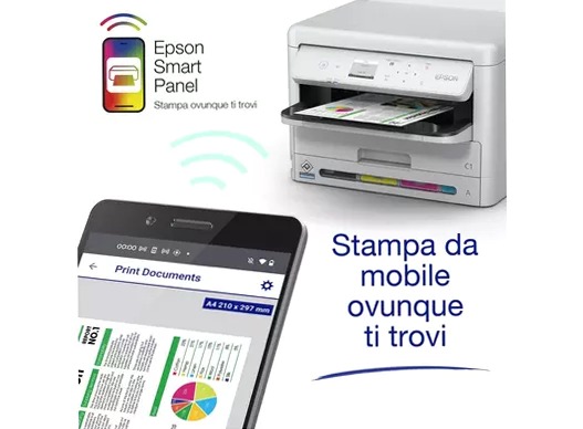 WorkForce Pro WF-C5390DW 330fogli 34ppm