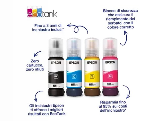 Inchiostro per EcoTank 103 Black