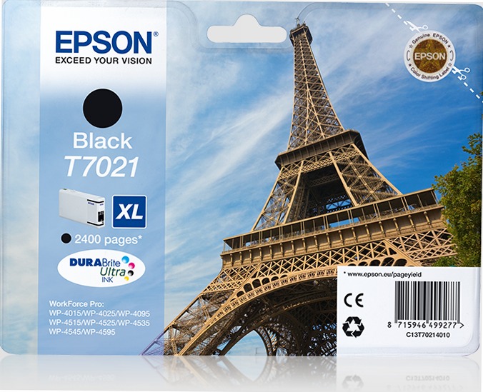 WP4000/4500 Series Ink Cartridge XL Black 2.4k