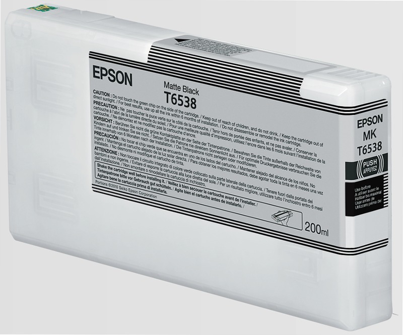 T6538 Matte Black Ink Cartridge (200ml)