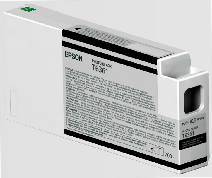 Singlepack Photo Black T636100 UltraChrome HDR 700 ml