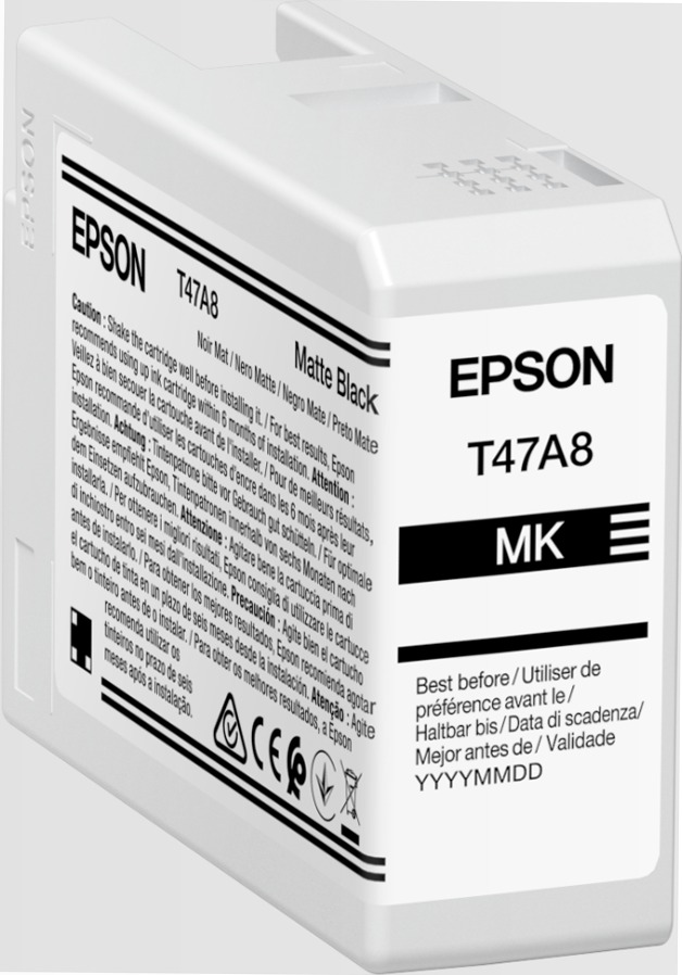 Singlepack Matte Black T47A8 UltraChrome Pro 10 ink 50ml