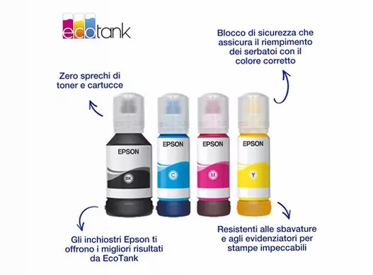 113 EcoTank Pigment Cyan ink bottle (70 ml)