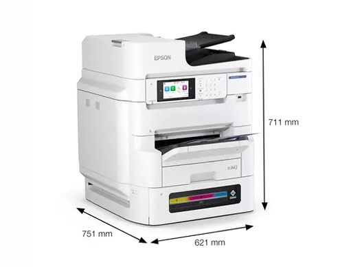 Multifunzione business A3 RIPS a colori, TCO basso, con elevato rendimento dell’inchiostro WorkForce Pro EM-C8101RDWF 250fogli 35ppm