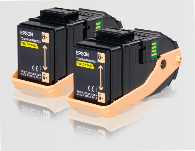 AL-C9300N Double Pack Toner Cartridge Yellow 7.5kx2