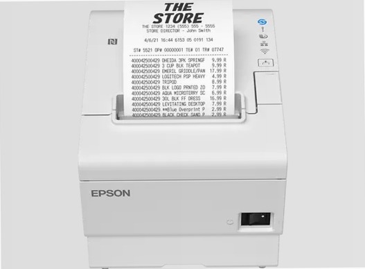 Epson TM-T88VII: Scontrini di Alta Qualità
