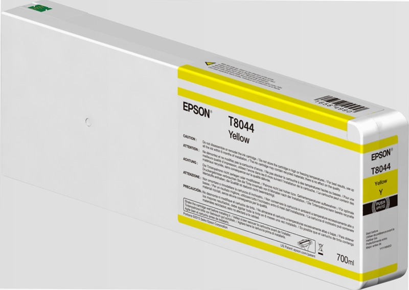 Singlepack Yellow T804400 UltraChrome HDX/HD 700ml