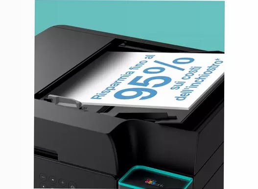 EcoTank ET-3950 stampante multifunzione A4 Wi-Fi con serbatoi di inchiostro, fino a 3 anni di inchiostro inclusi 250fogli 35ppm