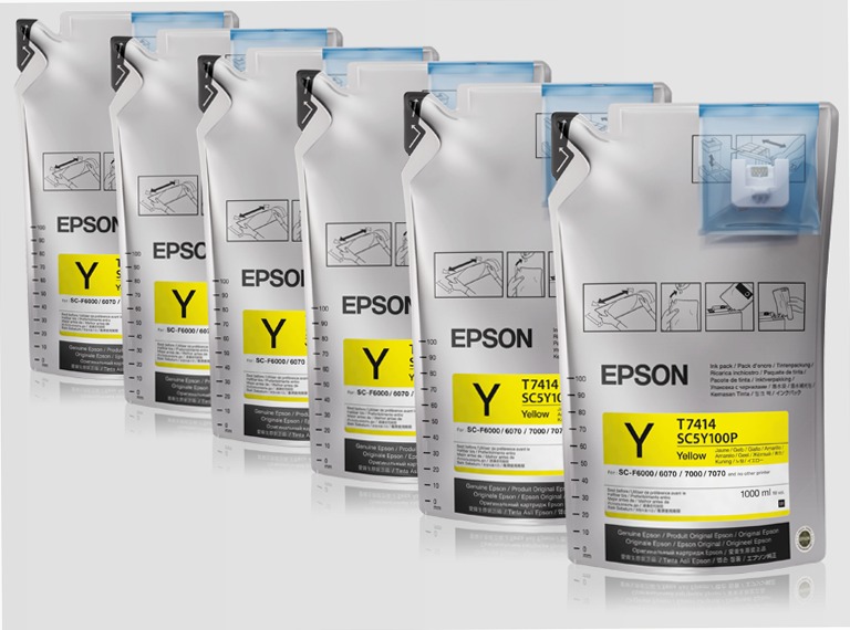 UltraChrome DS Yellow T741400 (1Lx6packs)