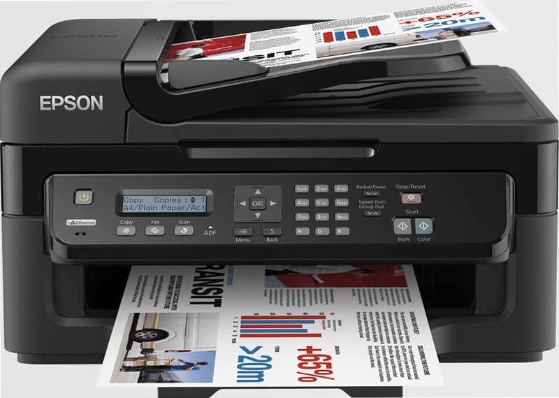 Epson WorkForce WF-2520NF 100fogli 34ppm