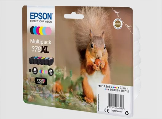 Multipack 6-colours 378XL Claria Photo HD Ink