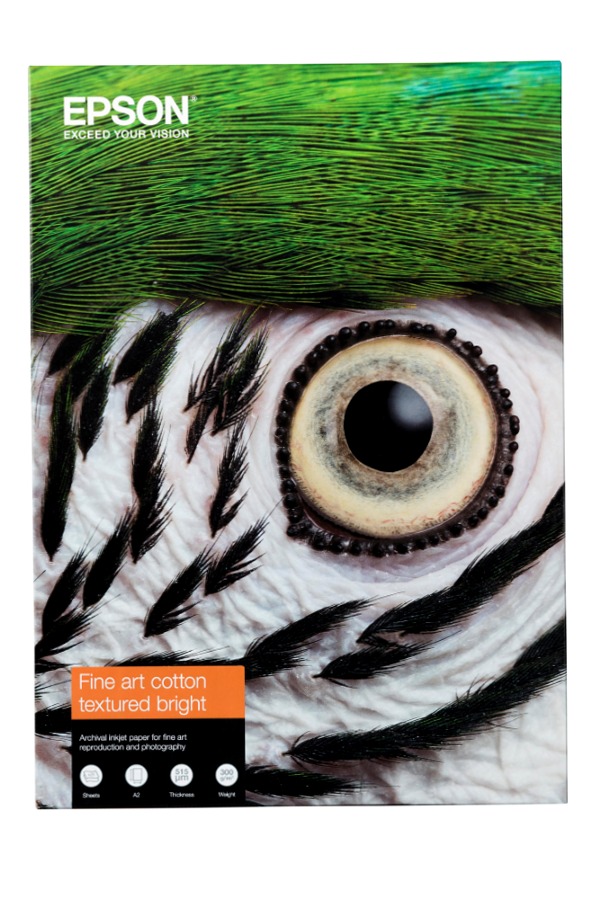 Fine Art Cotton Textured Bright II, A3+ 25 Sheets