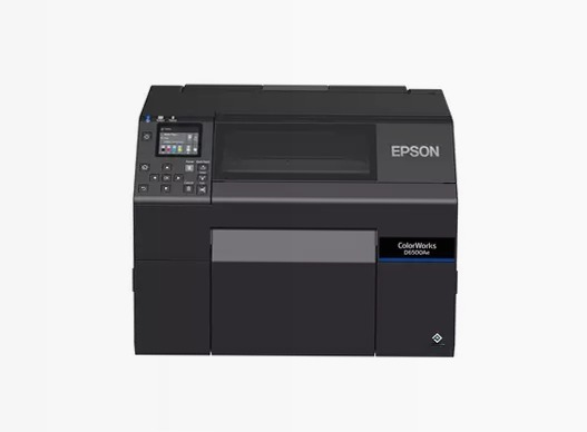 Stampante per etichette a inchiostro dye ColorWorks D6000, etichette con larghezza da 50 a 112 mm