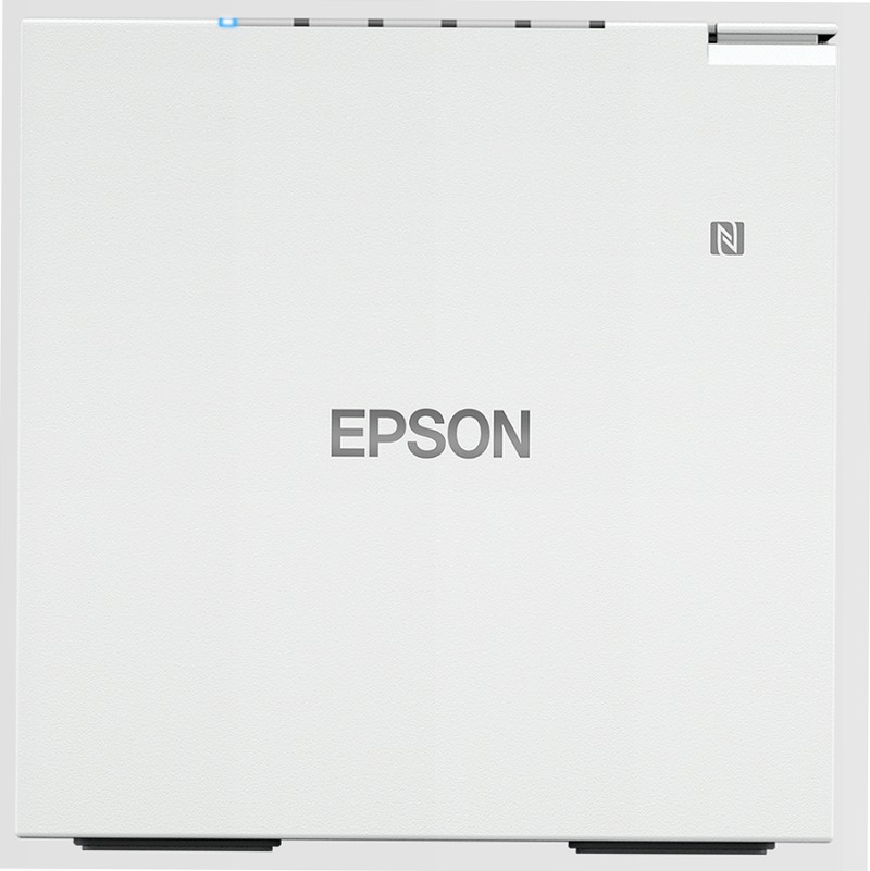 Epson TM-m50 (131): USB + Ethernet + NES + Serial, White, PS, EU