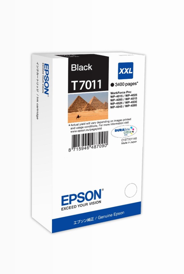 WP4000/4500 Series Ink Cartridge XXL Black 3.4k