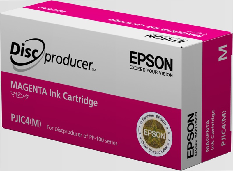 Epson Discproducer Ink Cartridge, Magenta (MOQ=10)