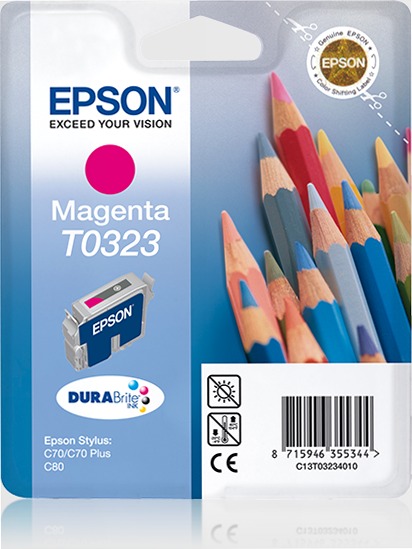 Singlepack Magenta T0323 DURABrite Ink