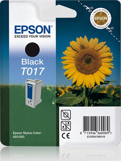 Singlepack Black T017