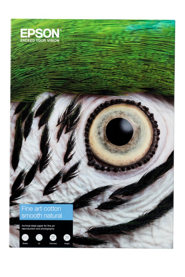 Fine Art Cotton Smooth Natural II, A2 25 Sheets