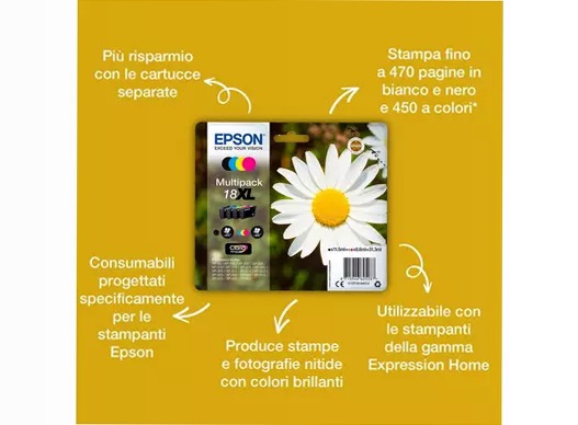 Multipack 4-colours 18XL EasyMail