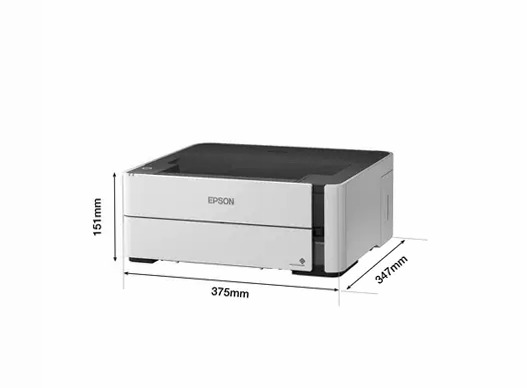 Stampante con serbatoio di inchiostro Wi-Fi A4 monocromatica EcoTank ET-M1170 250fogli 39ppm