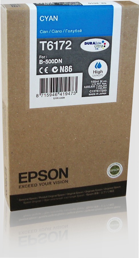B500DN/ B510DN Ink Cartridge HC Cyan 7k