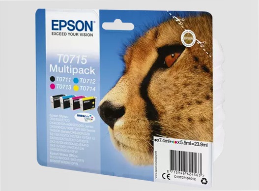 Multipack 4-colours T0715 DURABrite Ultra Ink