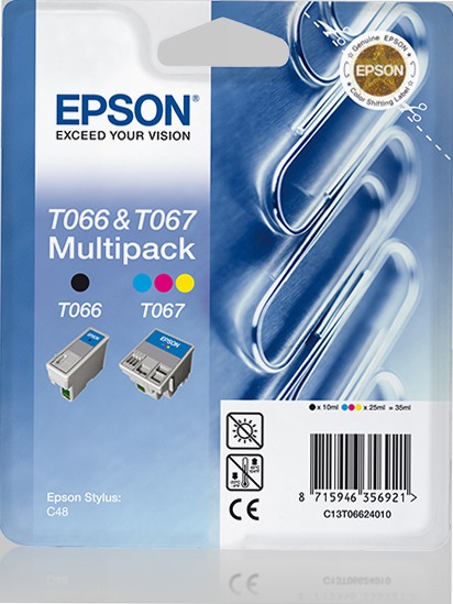 Multipack 4-colours T0662