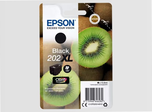Singlepack Black 202XL Claria Premium Ink