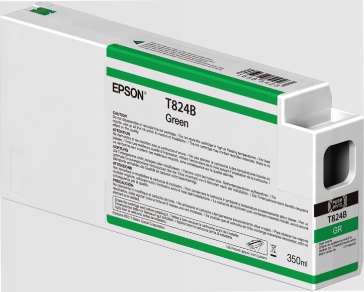 Singlepack Green T824B00 UltraChrome HDX 350ml
