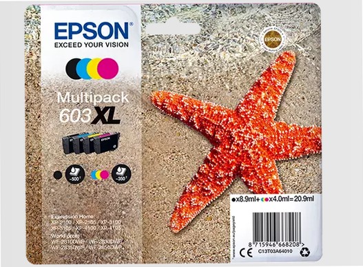 Multipack 4-colours 603XL Ink