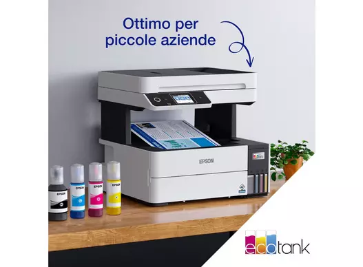 Stampante multifunzione A4 Wi-Fi con serbatoi di inchiostro e fax EcoTank ET-5170 250fogli 23ppm