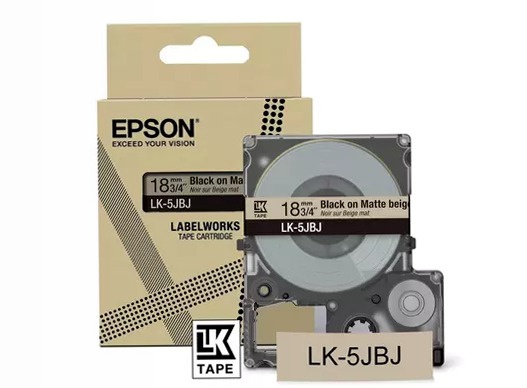 Matte Tape Beige/Black 18mm (8m)