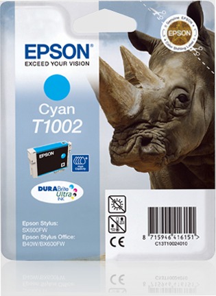 Singlepack Cyan T1002 DURABrite Ultra Ink