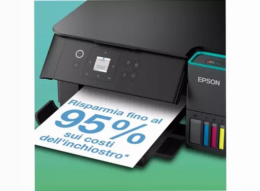 EcoTank ET-2950 stampante multifunzione A4 Wi-Fi con serbatoi di inchiostro, fino a 3 anni di inchiostro inclusi 100fogli 33ppm